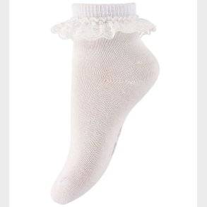 Minymo Ankelstrmper - Hvid