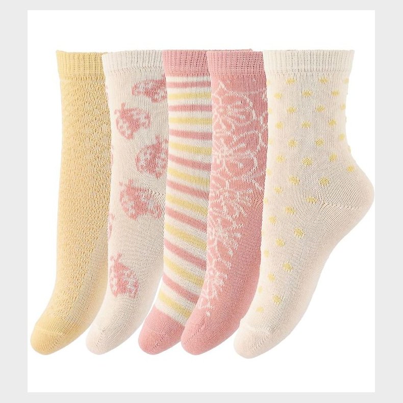 Minymo Str�mper - 5-Pak - Ash Rose