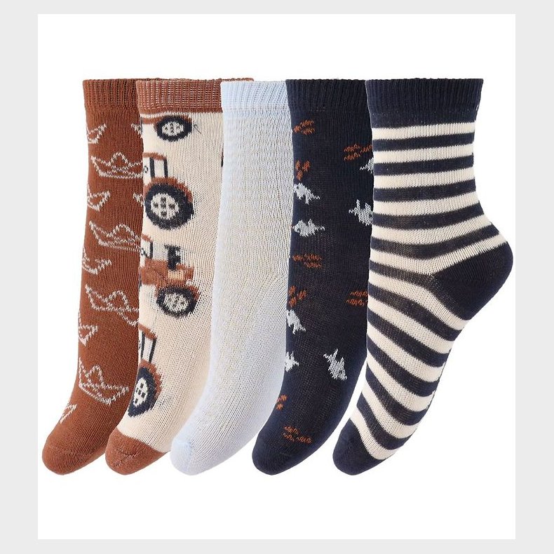 Minymo Str�mper - 5-Pak - Tortoise Shell