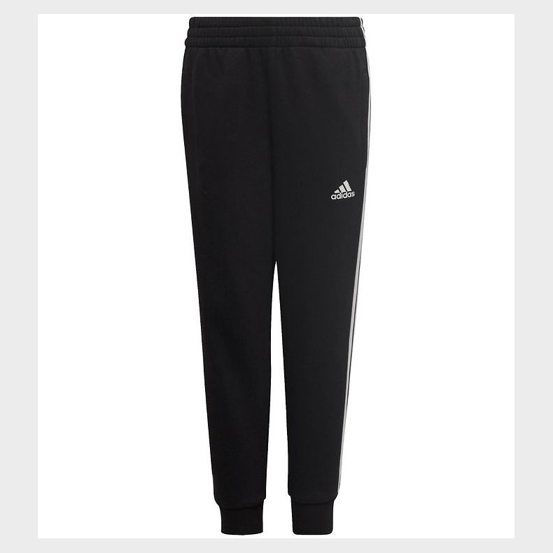 adidas Performance Sweatpants - 3-Stripes - Sort/Hvid