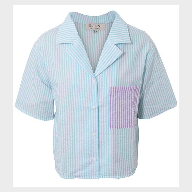 Hound Skjorte - Stripe - Light Blue