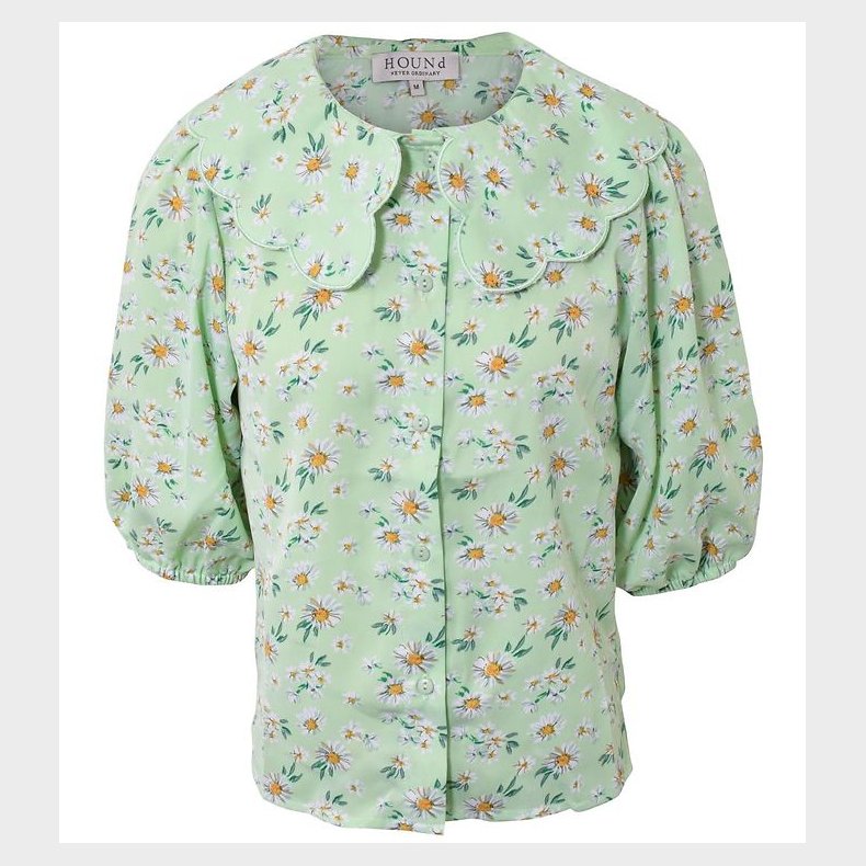 Hound Skjorte - Flower - Power Green