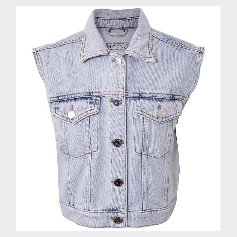 Hound Vest - Denim - Light Blue Used