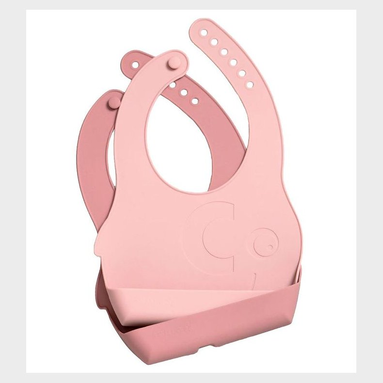 Sebra Silikone Hagesmk - 2-pak - Blossom Pink