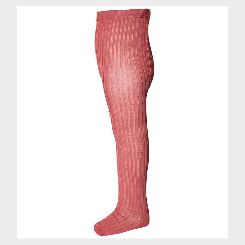 Melton Strmpebukser - Rib - Faded Rose