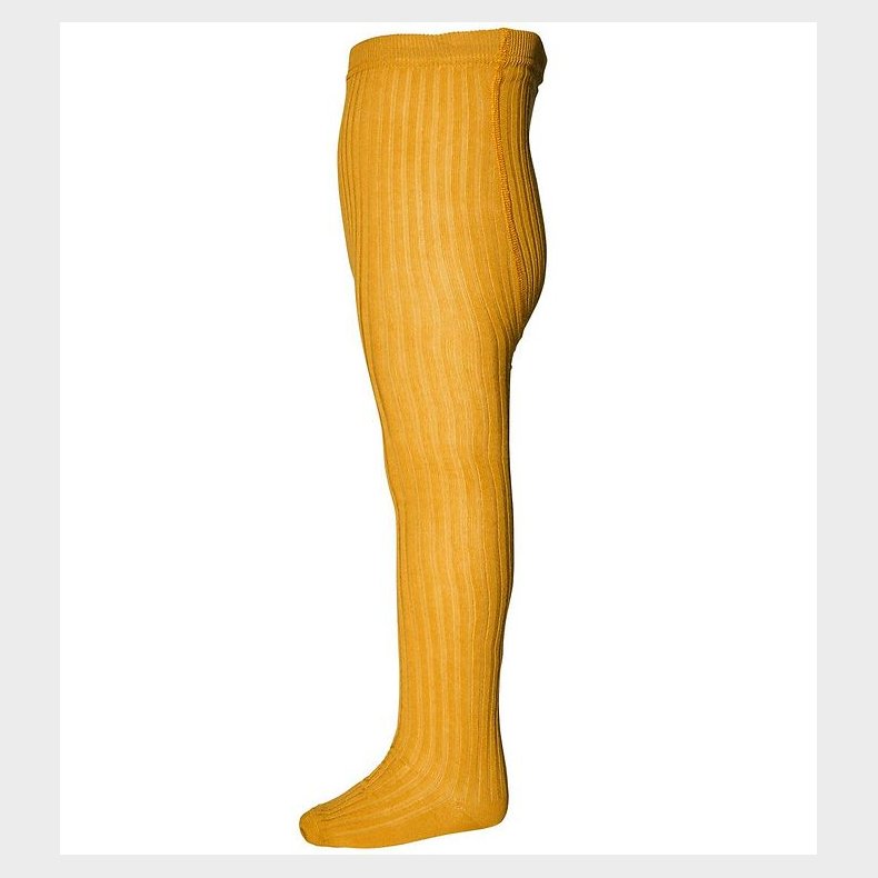 Melton Strmpebukser - Rib - Yolk Yellow