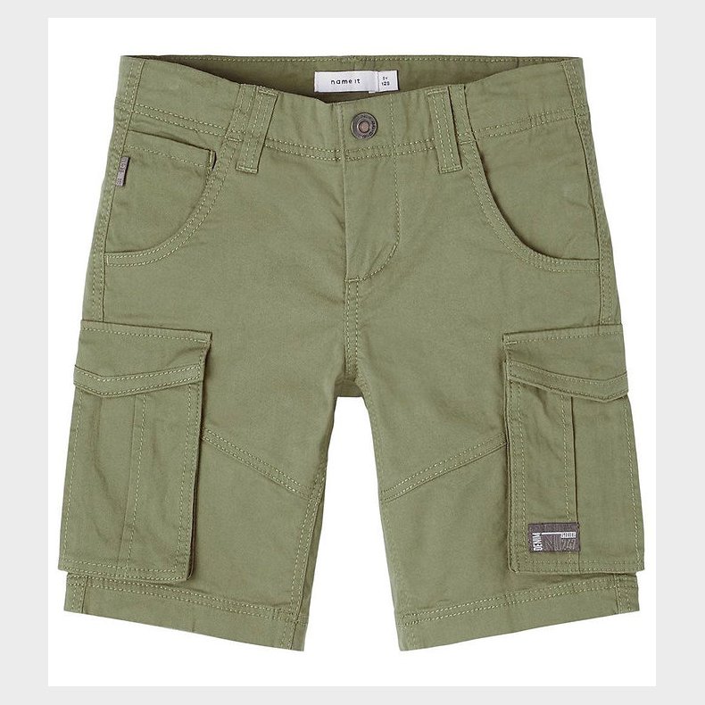 Name It Shorts - Cargo - Noos - NkmRyan - Deep Lichen Green
