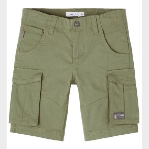 Name It Shorts - Cargo - Noos - NkmRyan - Deep Lichen Green