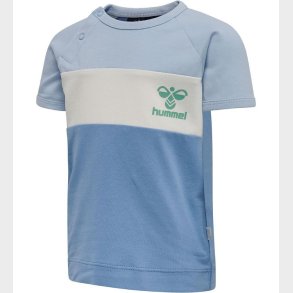 Hummel T-Shirt - hmlAslan - Silver Lake Blue