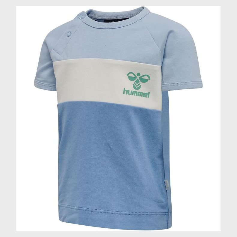 Hummel T-Shirt - hmlAslan - Silver Lake Blue
