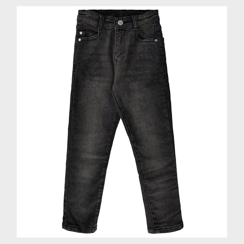 The New Mom Fit Jeans - Alia - Washed Gray