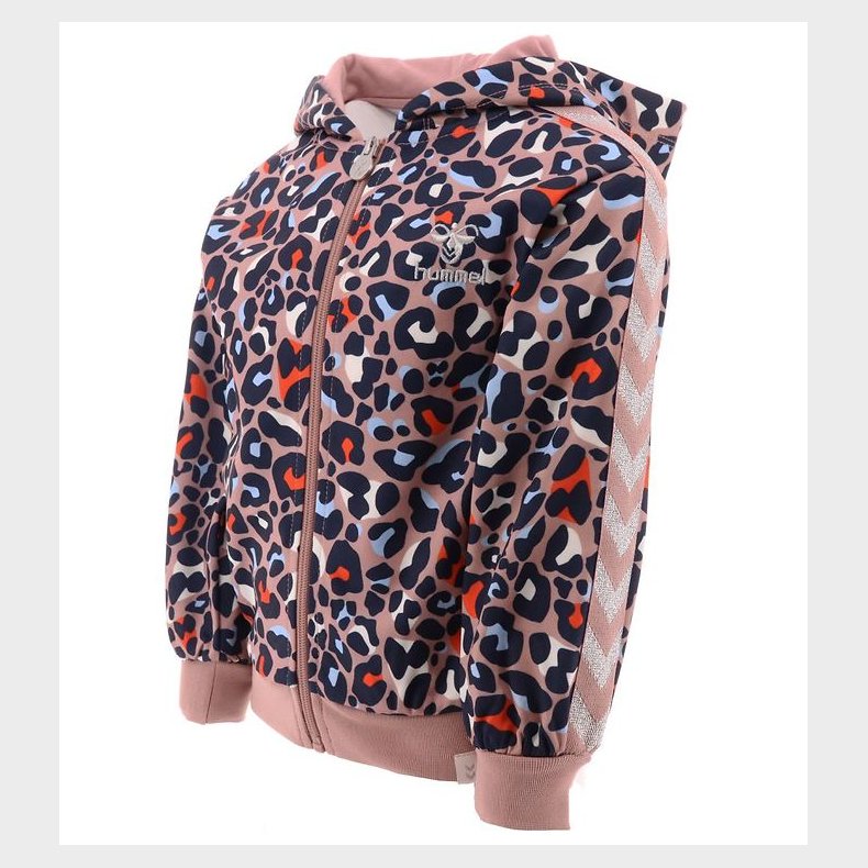 Hummel Cardigan - hmlLeonora Zip - Woodrose