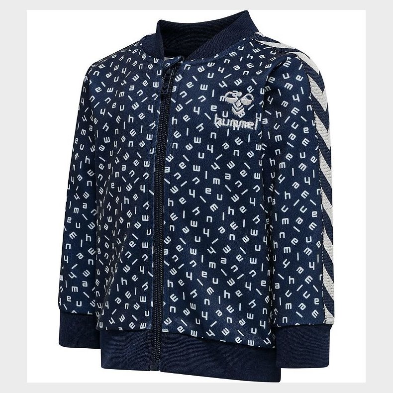 Hummel Cardigan - hmlTroy Zip - Black Iris