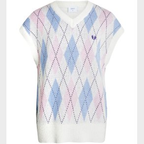 Grunt Vest - Strik - Canellia - Off White m. Tern