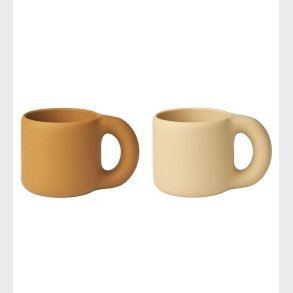 Liewood Kopper - 2-pak - Silikone - Kylie - Golden Caramel/Safar