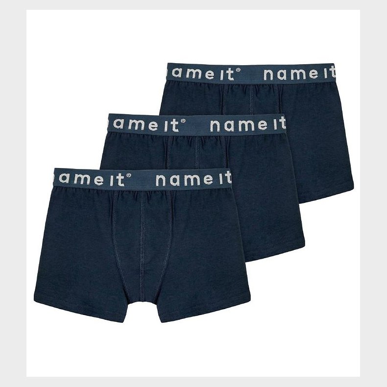 Name It Boxershorts - Noos - NkmBoxer - 3-pak - Dark Sapphire