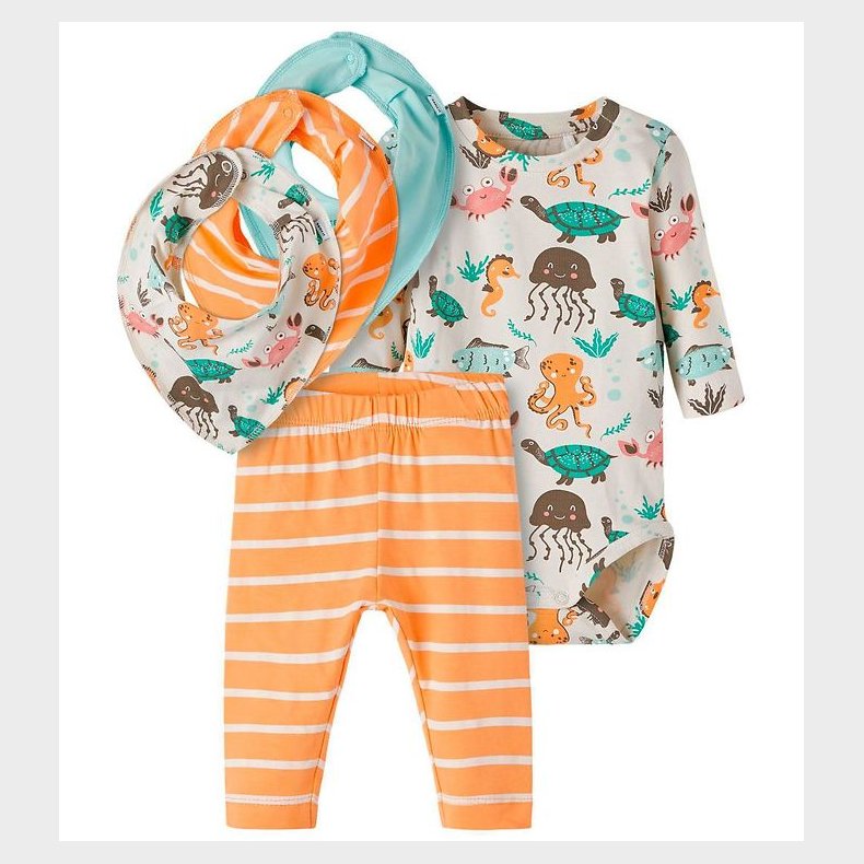 Name It Multipakke - NbnOcean - 5-pak - Whitecap Gray