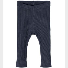 Name It Leggings - Noos - Rib - NbnKab - Dark Sapphire
