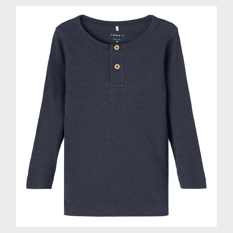Name It Bluse - Noos - Rib - NmmKab - Dark Sapphire