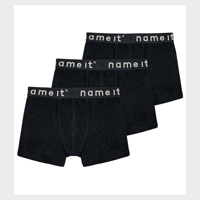 Name It Boxershorts - Noos - NkmBoxer - 3-pak - Sort
