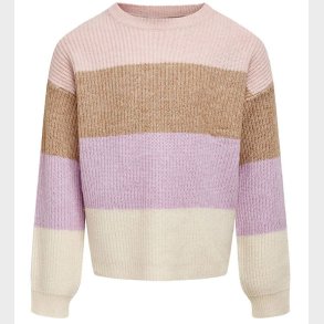 Kids Only Bluse - Strik - Noos - KogSandy - Sepia Rose