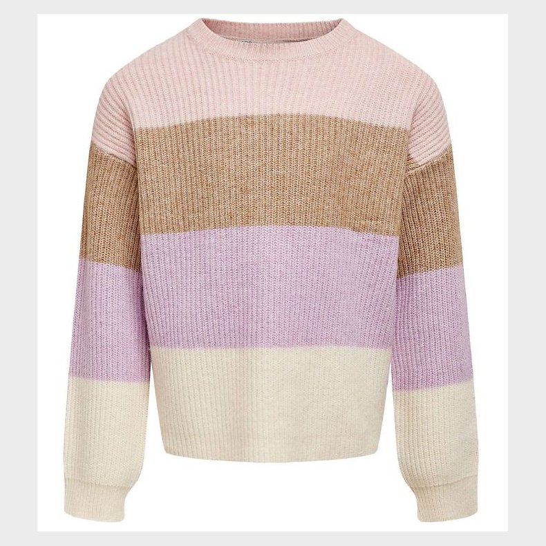 Kids Only Bluse - Strik - Noos - KogSandy - Sepia Rose