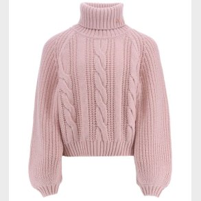 Emporio Armani Bluse - Strik - Uld - Rosa Brunito