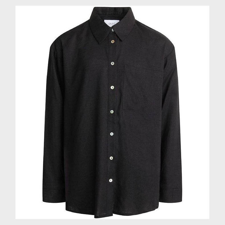 Grunt Skjorte - Evie - Sort