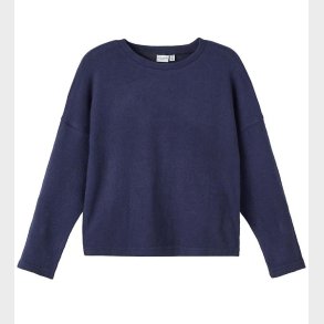 Name It Bluse - Strik - Noos - NkfVicti - Dark Sapphire