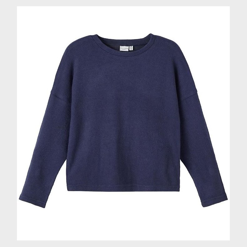 Name It Bluse - Strik - Noos - NkfVicti - Dark Sapphire