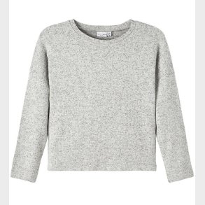 Name It Bluse - Strik - Noos - NkfVicti - Grey Melange