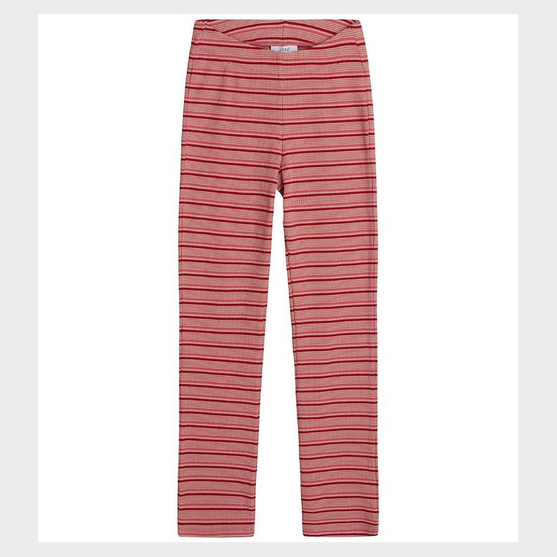 Grunt Bukser - Rib - Lyja - Coral