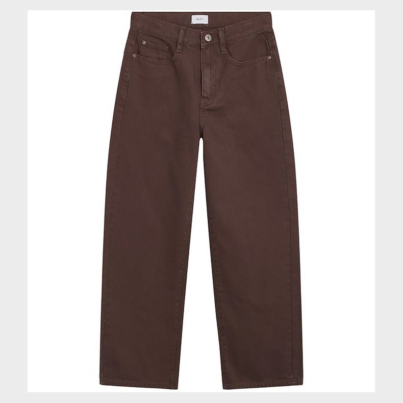Grunt Jeans - Wide Leg Choco - Brun