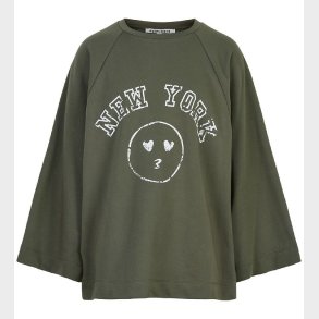 Cost:Bart Sweatshirt - Oversize - CBSol - Deep Lichen Green