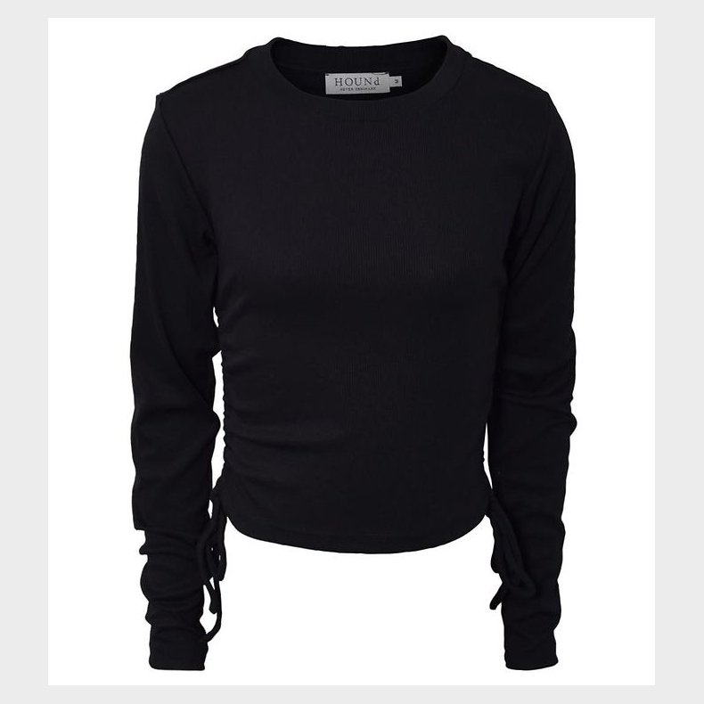 Hound Bluse - Rib - Black