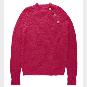 Soft Gallery Bluse - Strik - SgKiki - Pink Peacock