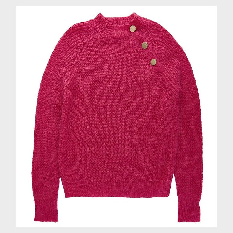 Soft Gallery Bluse - Strik - SgKiki - Pink Peacock