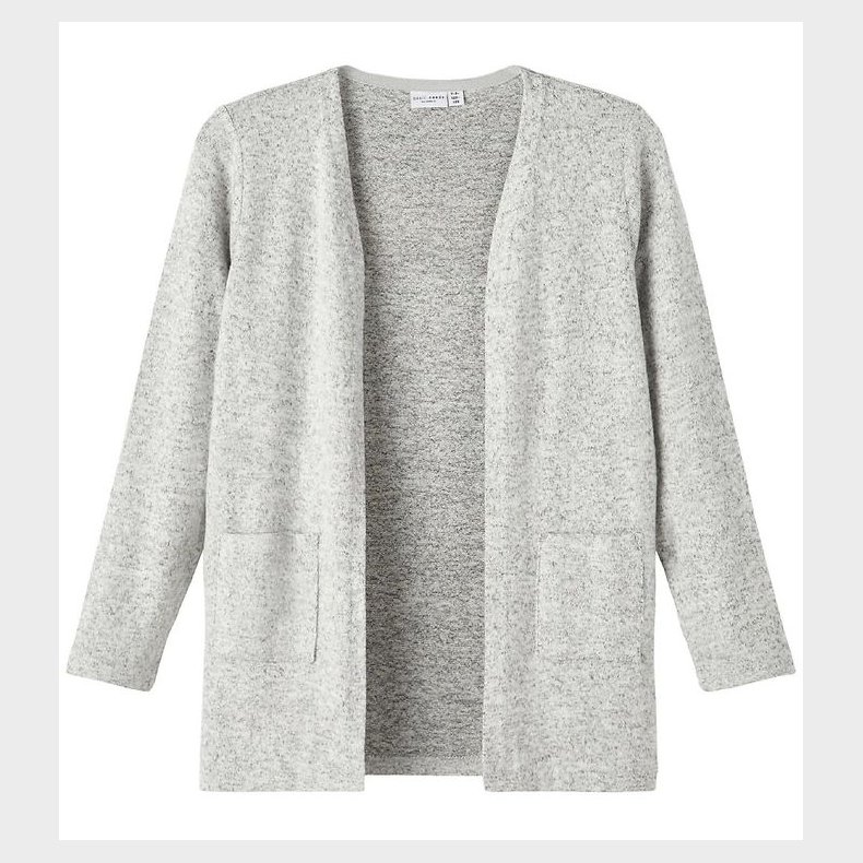 Name It Cardigan - Strik - Noos - NkfVicti - Grey Melange