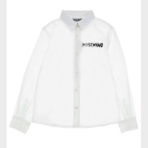 Moschino Skjorte - Hvid m. Bamse