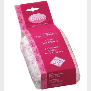 Gtz Bleer Til Dukker - 5-pak - 42-48cm - Happy Flower