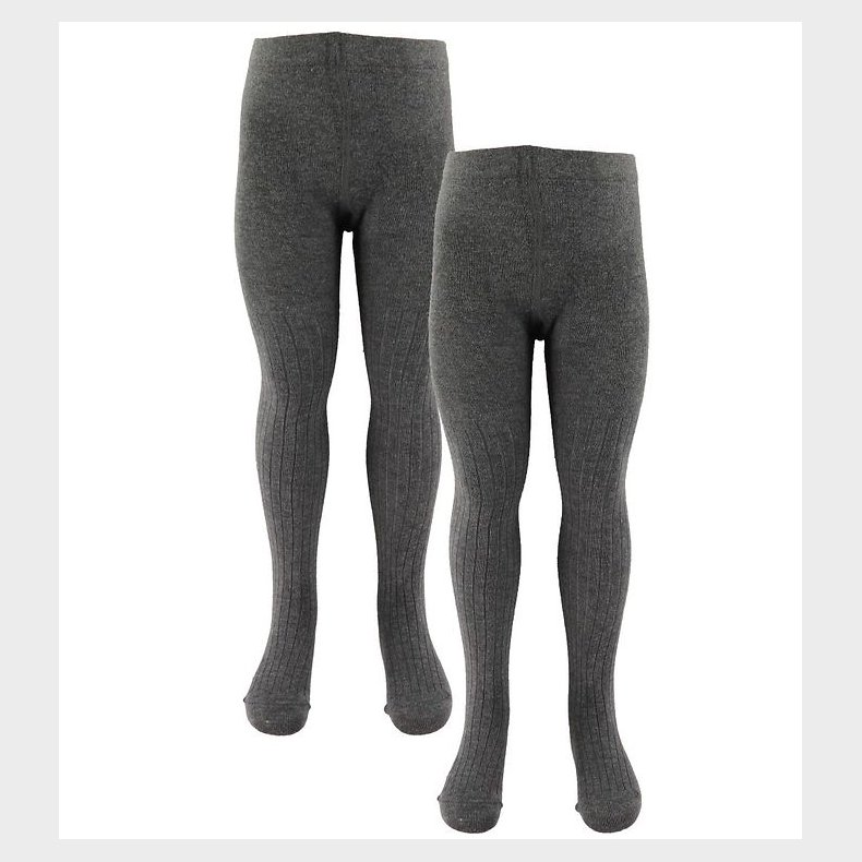 Name It Str�mpebukser - Noos - Rib - NknPantyhose - 2-pak - Dark