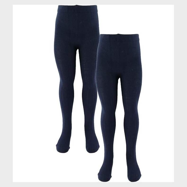 Name It Strmpebukser - Noos - Rib - NknPantyhose - 2-pak - Dark