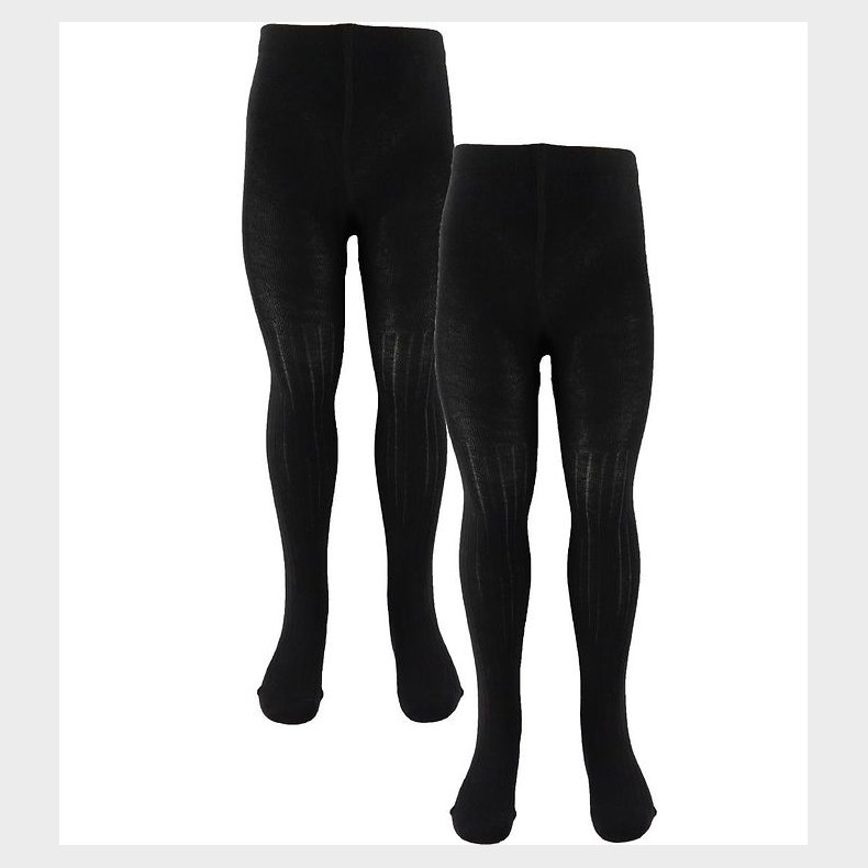 Name It Str�mpebukser - Noos - Rib - NknPantyhose - 2-pak - Sort