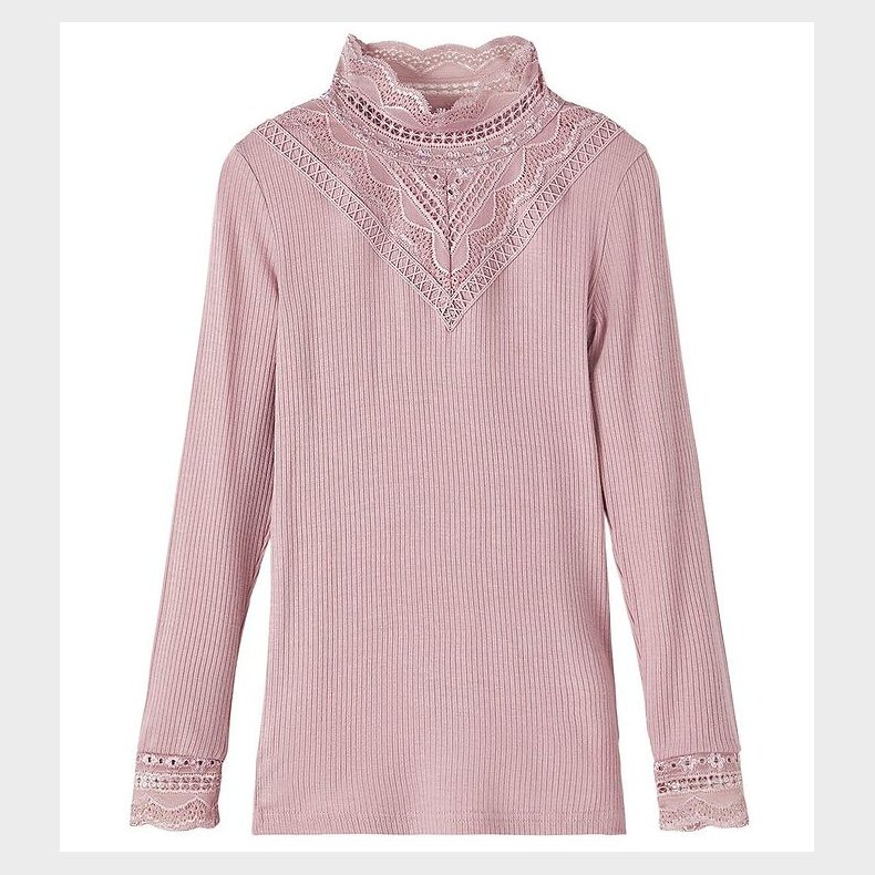 Name It Bluse - Noos - NkfNuri - Woodrose m. Blonder