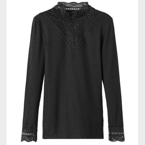 Name It Bluse - Noos - NkfNuri - Sort m. Blonder