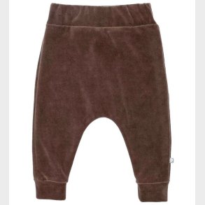 Smallstuff Bukser - Velour - Dark Mole