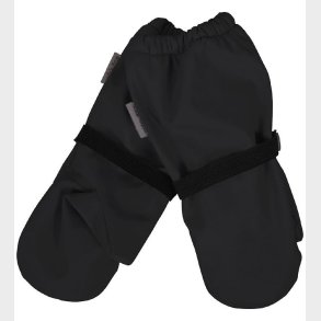 Mikk-Line Luffer m. Fleece - PU - Sort