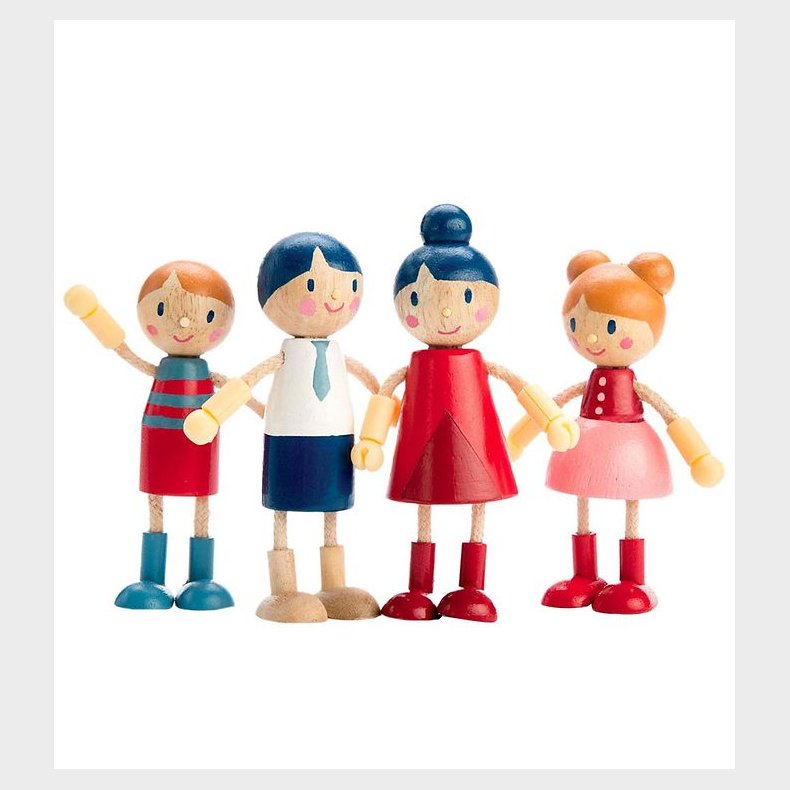 Tender Leaf Tr�leget�j - Dukkehusfigurer - Familie