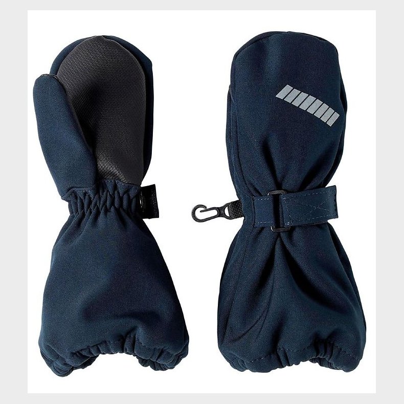 Name It Softshellluffer m. Fleece - Noos - NmnAlfa - Dark Sapphi