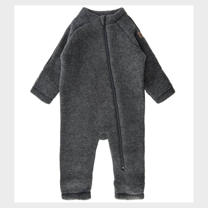 Mikk-Line K�redragt - Uld - Koksgr�meleret